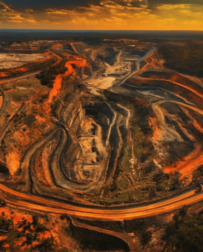 Talison lithium mines gravel crushing