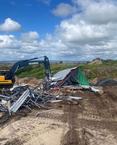 shed demolition in mining lease